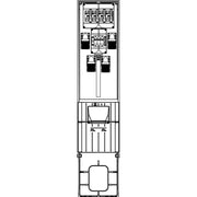 Elsta Mosdorfer - Installationskleinverteiler CV Säule 308 D035 4xCEE CV7308.35D.N4Z mit Zähler TN