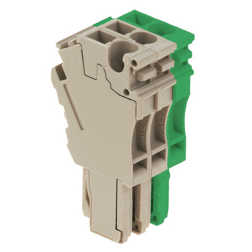 Weidmüller - Zubehör/Ersatzteile für Klemmen Stecker ZP2.5/1AN/QV/3GN/BE Steckanschl.,2.5mm² − 25 Stück