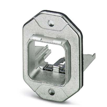 Phoenix Contact - Befestigungselement für Industriesteckverbinder Anbaurahmen VS-PPC-F1-R #1405358 RJ45 IP67 Push-Pull