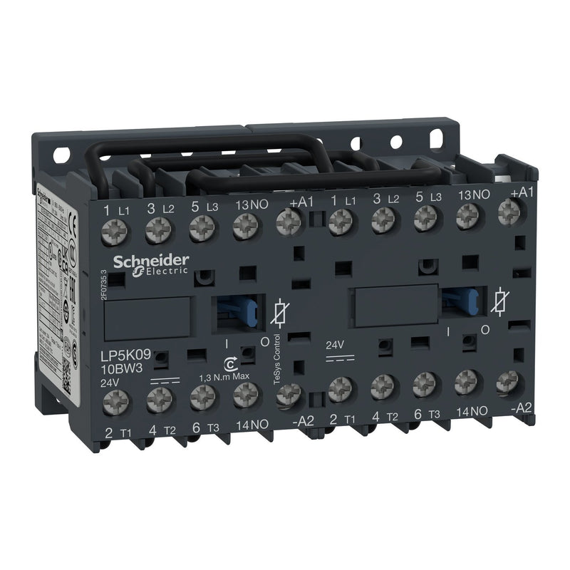 Schneider Electric - Schützkombination Wendeschützkombination LP5K0910BW3 3p, 9A, Spule 24VDC