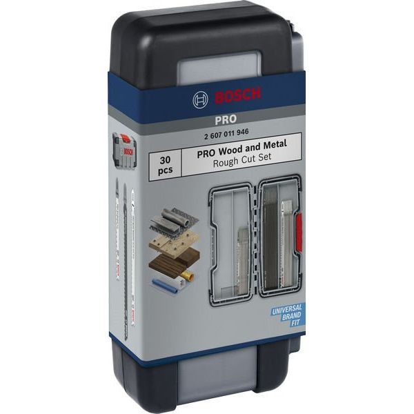 Bosch - Stichsägeblatt PRO Wood and Metal Rough 2607011946VE(30) Cut Stichsägeblatt