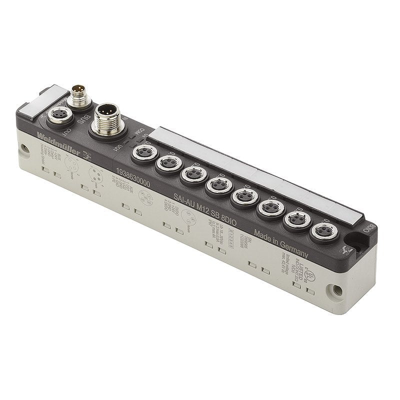 Weidmüller - Feldbus, Dez. Peripherie - Funktions-/Technologie-Modul Sensor Aktor Verteiler SAI-AU M8 SB 8DIO
