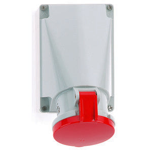 Bals Elektrotech - CEE-Steckdose (IEC 60309) Wandsteckdose GT 1124 63A 5p 400V 6h IP44