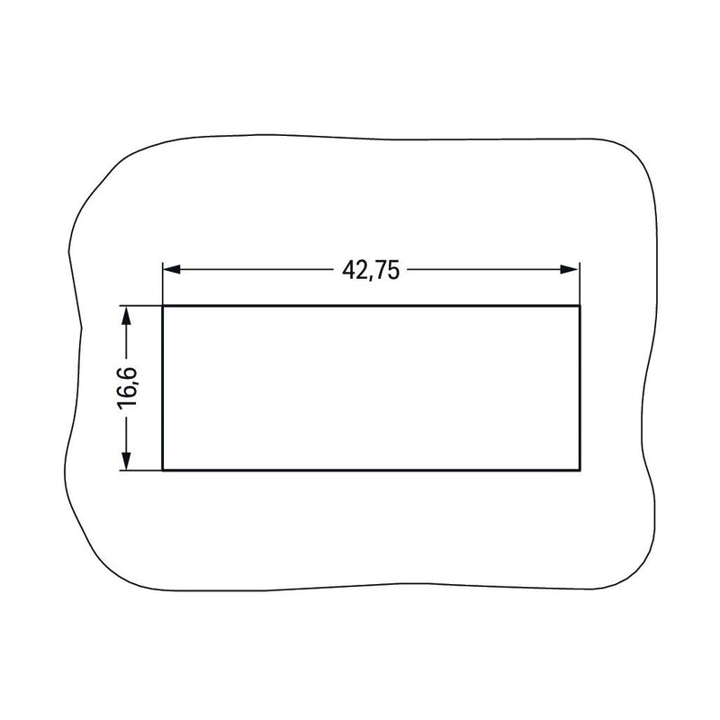 WAGO - Geräteanschluss für steckbare Gebäudeinstallation Snap-In-Buchse 770-744/062-000 4-polig,Kod. B,grau − 100 Stück
