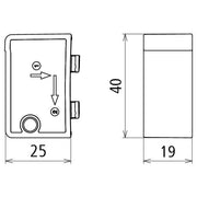 DEHN - Zubehör/Ersatzteile für Überspannungsschutz Informations-/MSR-Technik Adapter DPA MOD IRCM zu DPA CL8 EA 4PPOE