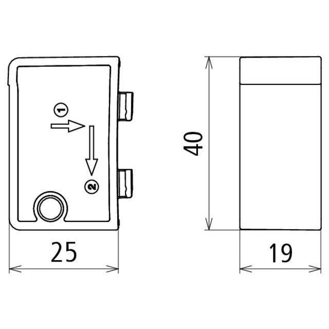 DEHN - Zubehör/Ersatzteile für Überspannungsschutz Informations-/MSR-Technik Adapter DPA MOD IRCM zu DPA CL8 EA 4PPOE