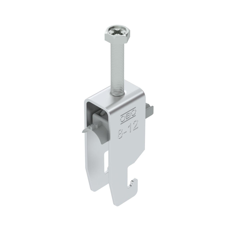 OBO Bettermann - Bügelschelle BS-U2-K-12 ALU 2-fach − 50 Stück