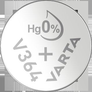 Varta Cons.Varta - Batterie Electronics V 364 Bli.1 1,55V/17mAh/Silber