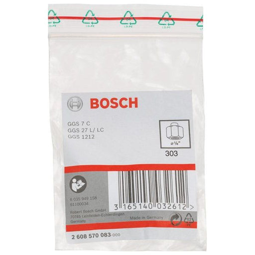 Bosch - Spannzange mit 2608570083 Spannmutter 1/8-Zoll