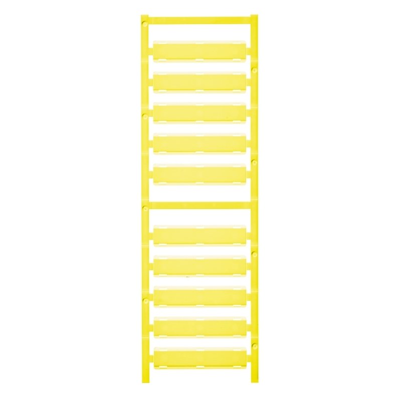 Weidmüller - Kabelmarkierungssystem Leitermarkierer SFX 10/60 S MC NE GE 60x10mm,gelb − 50 Stück