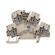 Weidmüller - Bauelement-Reihenklemme Klemme ZDK 4-2/D FORWARD Zugfederanschl.,4mm² − 50 Stück