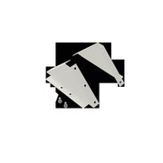 Schuch Licht - Mechanisches Zubehör/Ersatzteile für Leuchten Wand-u.Deckenwinkel WD 45 P 45Grad, Paar