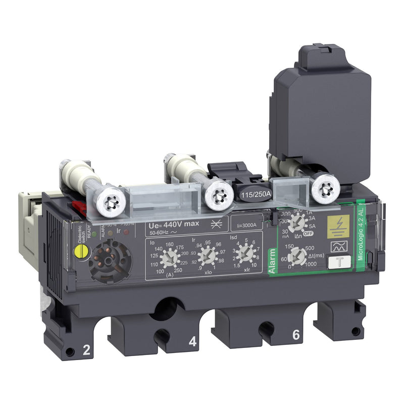 Schneider Electric - Auslöseblock für Leistungsschalter Elektron. Auslösegerät C1034A040 MicroLogic 4.2 AL