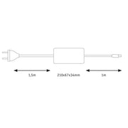 Paulmann - Zubehör/Ersatzteile für Lichtschlauch/-band Betriebsgerät 709.76