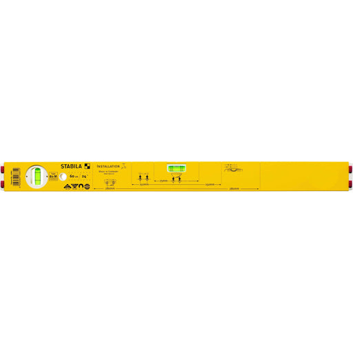 Stabila - Wasserwaage Leichtmetall-Wasserwaage 80M installat. 60cm