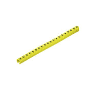 Weidmüller - Kabelmarkierungssystem Leitermarkierer CLIO20-3 GE/SW ET MP 3x5,5mm,weich,gelb − 200 Stück