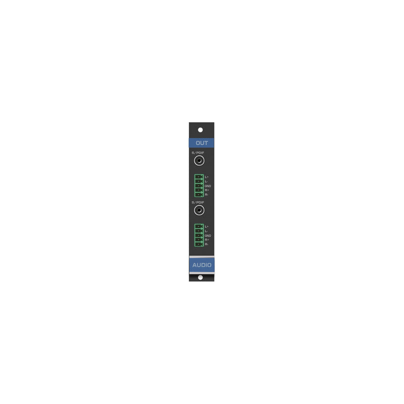 Kramer - Netzwerkadapter Audio-Ausgangskarte AAD-OUT2-F16/STANDAL 2-Kanal