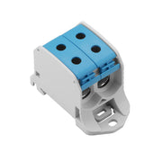 Weidmüller - Durchgangs-Reihenklemme Potentialverteilerklemme WPD 230 2X50/2X50 BL 50, 120A, Pole: 1 − 5 Stück