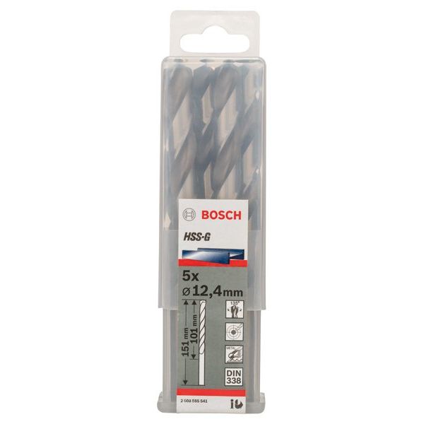 Bosch - Bohrer PRO Metal HSS-G 2608585541 Spiralbohrer 12,4 x