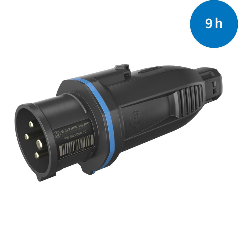 Walther Werke - CEE-Stecker (IEC 60309) CEE NEO Stecker FW210409CC One-Touch 16A 4P 9h − 10 Stück