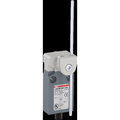 ABB Stotz S&J - Einzelpositionsschalter Kompakt-Pos.schalter LS21M71B11-U01 Metall-Gehäuse IP67