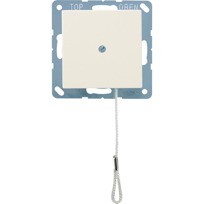 Jung - Installationsschalter Zugwechselschalter 10 AX A 506 BF NUZ weiß