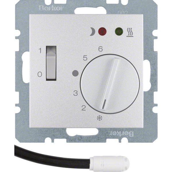 Berker - Raumthermostat Fußbodentemperaturregler 20341404 mit Schließer