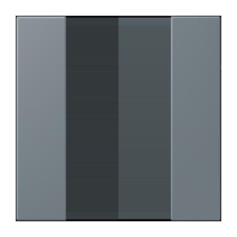 Jung - Abdeckung/Bedienelement für Installationsschalterprogramme Tastensatz 1fach LC 501 TSA 251 gris 59