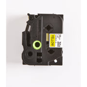Brother - Schriftband Schriftbandkassette TZe-FX661 BF.gelb/DF.schwarz