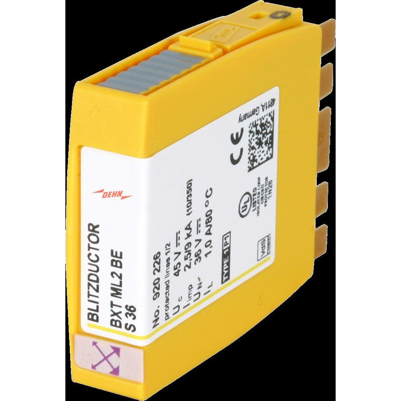 DEHN - Kombi-Ableiter für Informations-/MSR-Technik Kombi-Ableiter BXT ML2 BE S 36 Blitzductor XT