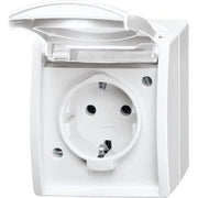 Busch-Jaeger - Steckdose Schuko-Steckdose 20 EW-54 mit Klappdeckel