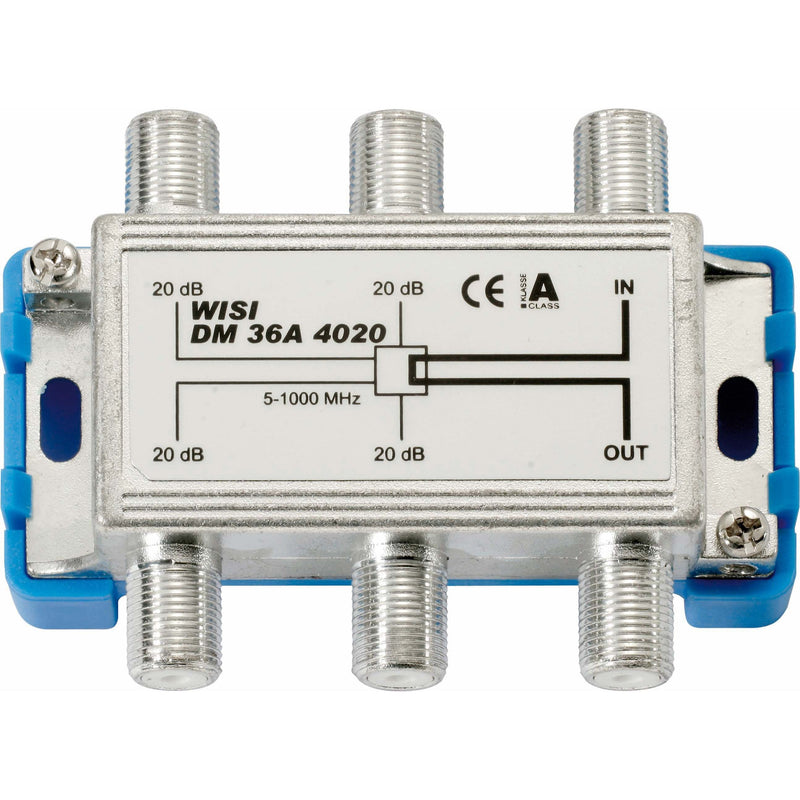 Wisi - Abzweiger und Verteiler Abzweiger 4f. DM36A4020 5-1000MHz, 20dB