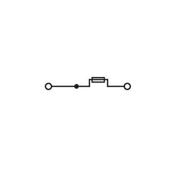 WAGO - Sicherungs-Reihenklemme Sicherungsklemme 282-696 0,2-6qmm, grau