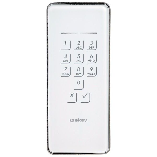 Ekey (AT) - Aufputzgehäuse für Unterputzgerät Montagerahmen 101715 KP IN GL IP54 ws