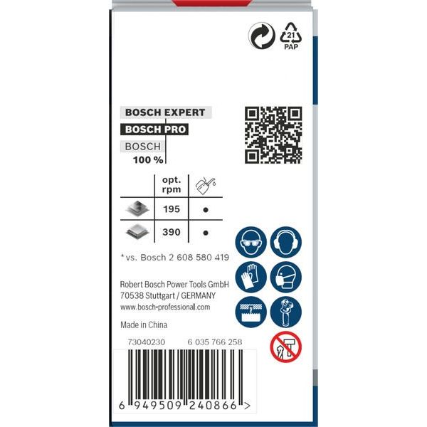 Bosch - Lochsäge PRO Sheet Metal PC Plus 2608594442 Lochsäge, 22 mm