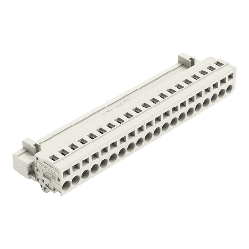 WAGO - Kabelsteckverbinder für Leiterplattensteckverbinder 1-Leiter-Stiftleiste 721-620/018-000 CAGECLAMP,2,5mm²,lgr − 10 Stück