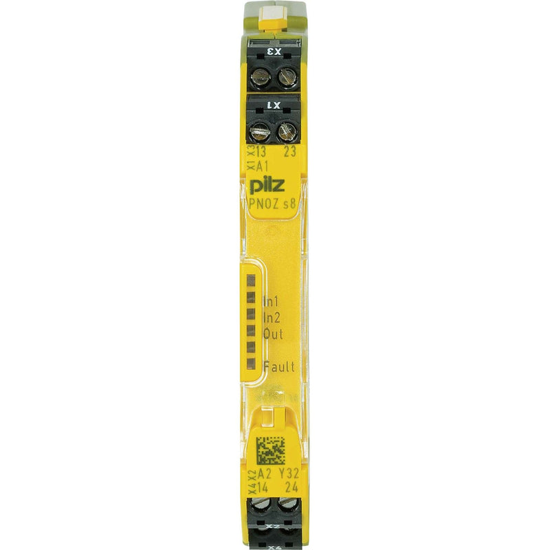 Pilz - Gerät zur Überwachung von sicherheitsgerichteten Stromkreisen Kontaktblock PNOZ s8 #750108 24VDC 2 n/o