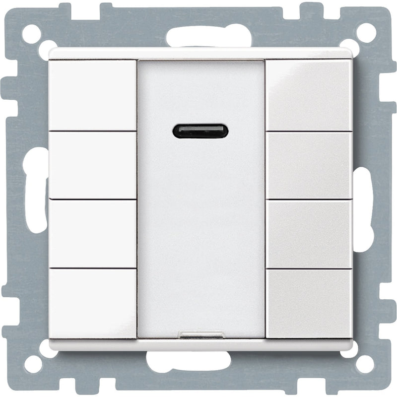 Schneider Electric - Bussystem-Tastsensor Taster 4fach plus MTN617519 IR-Empfänger