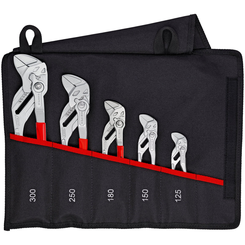 Knipex - Werkzeugset Zangenschlüssel-Set 5-tlg. 00 19 55 S4 125,150,180,250,300