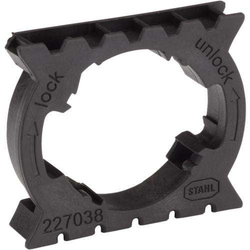 Stahl - Zubehör/Ersatzteile für Niederspannungs-Schalttechnik Adapter Front. 8602/3 #227038 f. Typ 8010/8082.. − 1 Stück