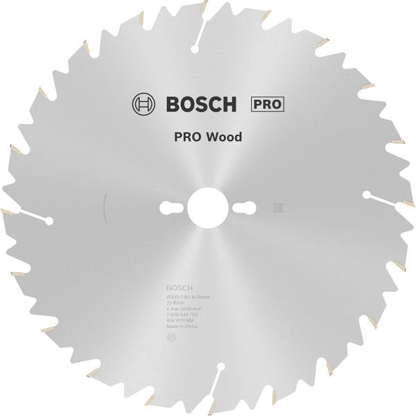 Bosch - Kreissägeblatt PRO Wood Kreissägeblatt, 2608640700 300 x 2.8 x 30 mm