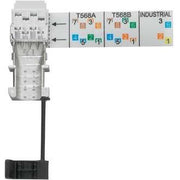 Weidmüller - Modularer Steckverbinder Stecker RJ45 IE-PS-RJ45-FH-BK werkzeuglos