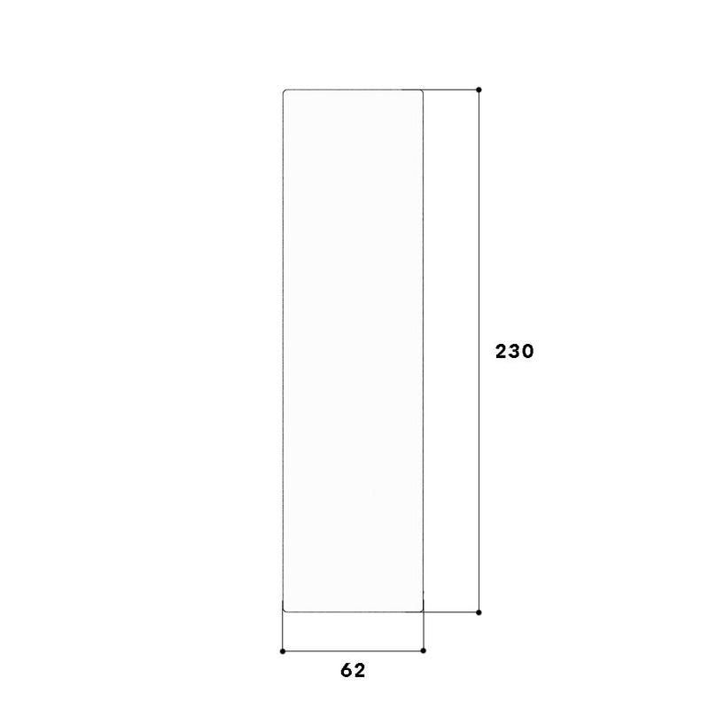 GGK - Endstück für Geräteeinbaukanal FB-Endplatte 60x230 alp 14113 − 10 Stück