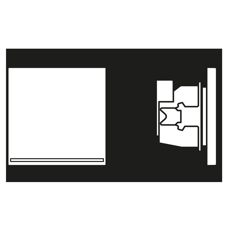 Jung - Orientierungsleuchte LED-Orientierungslicht LC 1539-OO LNW 245 blanc ivoire (4320B)  − 1 Stück