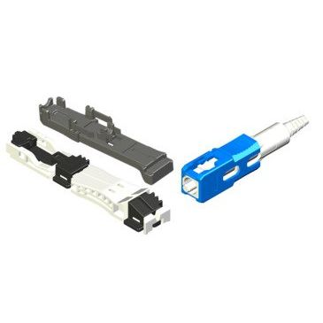 Telegärtner - LWL-Steckverbinder FFP-Set SC m. Montagehilfe 100007231 OS2/APC, 2000