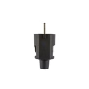 ABL - Schutzkontaktstecker Compact Stecker 100000044 1505 SK+F/B TPE sw − 20 Stück