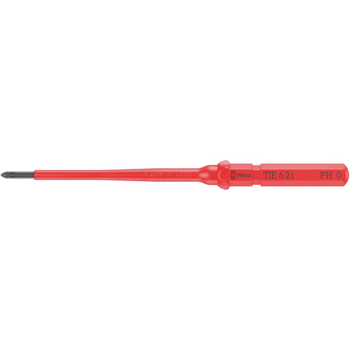 Wera - Kreuzschlitz-Schraubendreher Kraftform Kompakt VDE 62 i 05006509001 PH 0 x 157 mm − 5 Stück