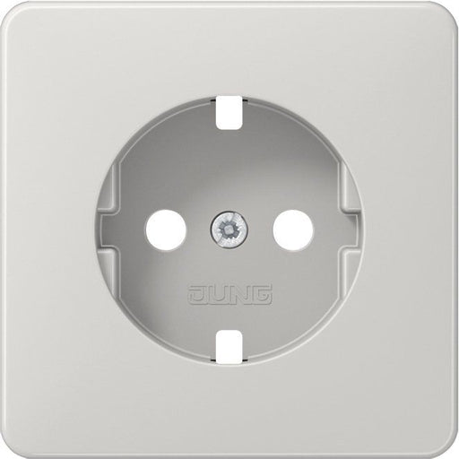 Jung - Abdeckung/Bedienelement für Installationsschalterprogramme Platte CD 1520 BFPL LG f.SCHUKO Steckdose