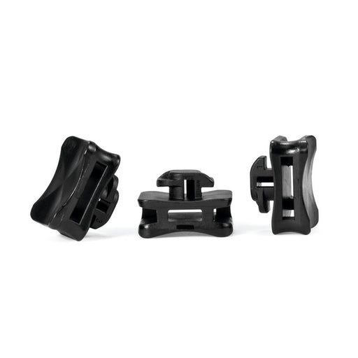 HellermannTyton - Befestigungssockel und - element für Kabelbinder Befestigungselement ACFM4W8P #151 - 03247 für Alu - Profile − 25 Stück