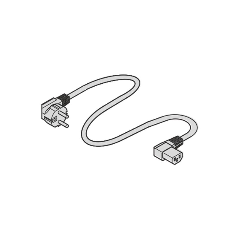 Schroff - Netzanschlussleitung Netzkabel 60704020 − 5 Stück